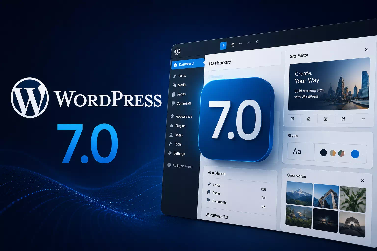 Wordpress 7.0 : quelles sont ses implications ?