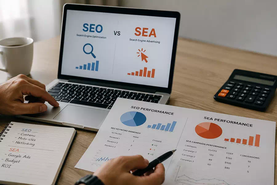 Quelle est la différence entre le SEO et le SEA