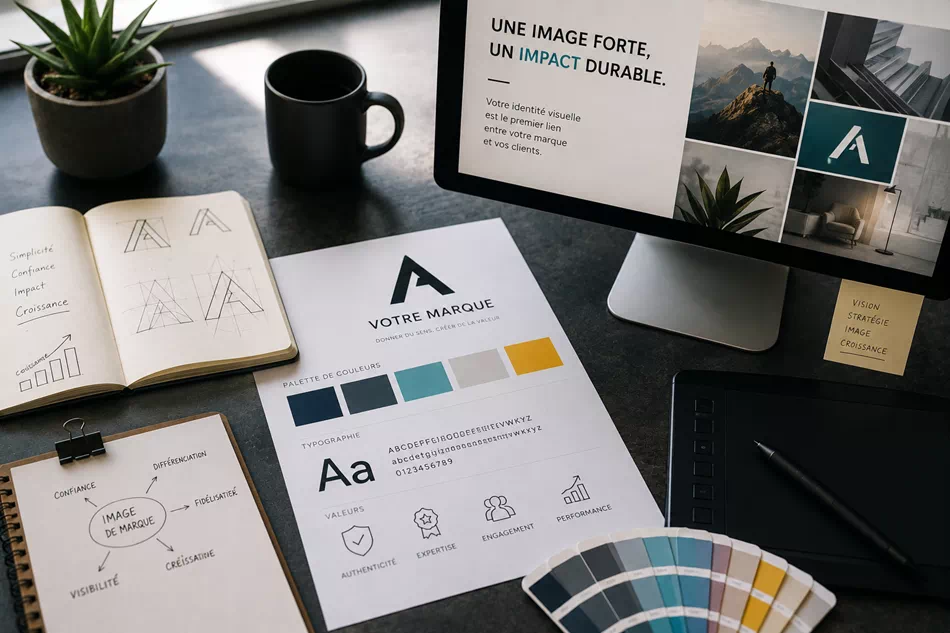 Identité visuelle performante pour PME Suisse