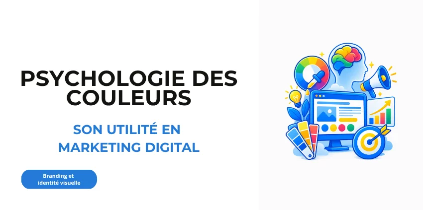Psychologie des couleurs : son utilité en marketing digital